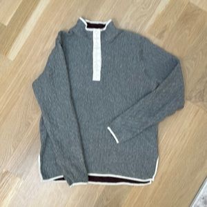 Marine Layer quilted pullover